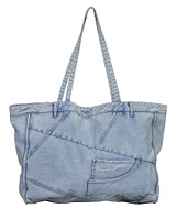 Denim Shopper Tote