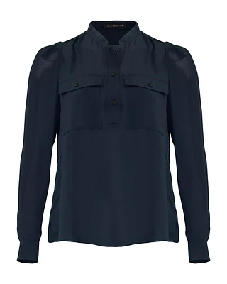 Double Pocket Blouse