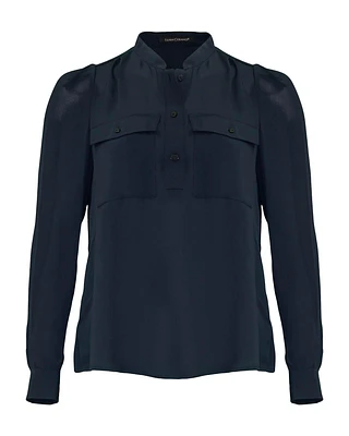 Double Pocket Blouse