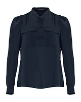 Double Pocket Blouse