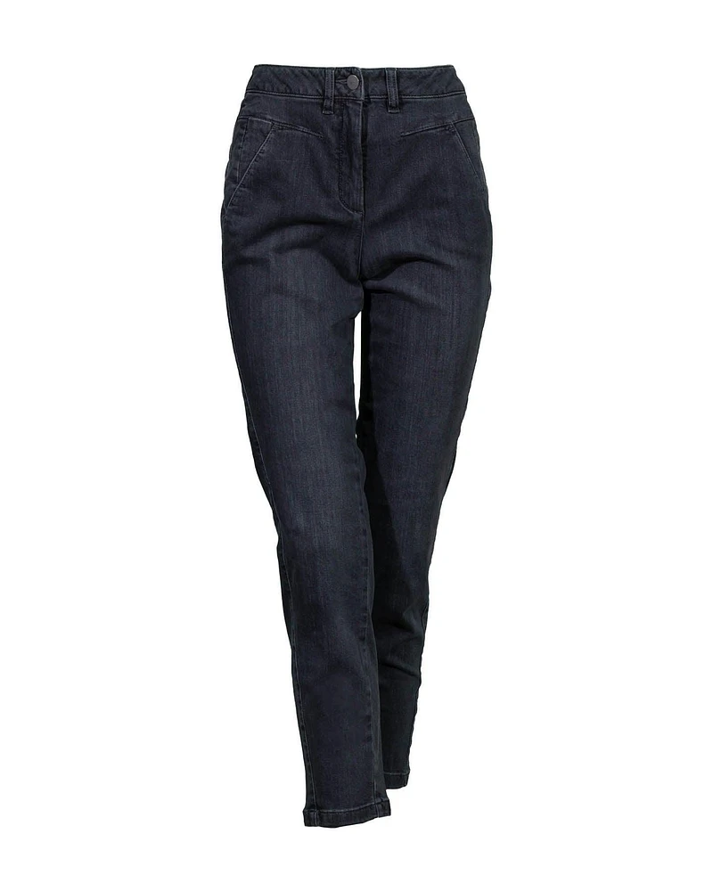 Faded Tapered Denim
