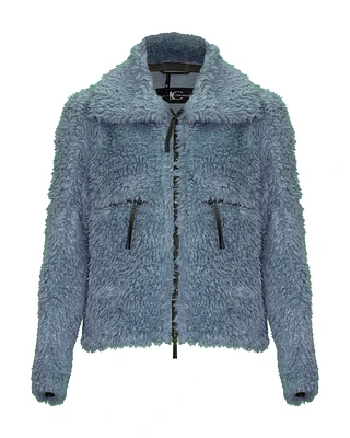Faux Fur Shearling Coat