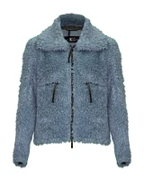 Faux Fur Shearling Coat