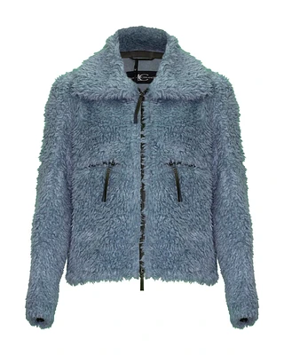 Faux Fur Shearling Coat