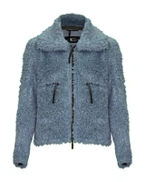 Faux Fur Shearling Coat