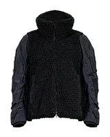 Faux Shearling Coat