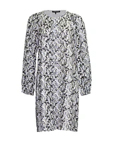 Filigree Print Dress
