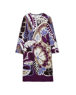 Luisa Cerano Flower Print Dress