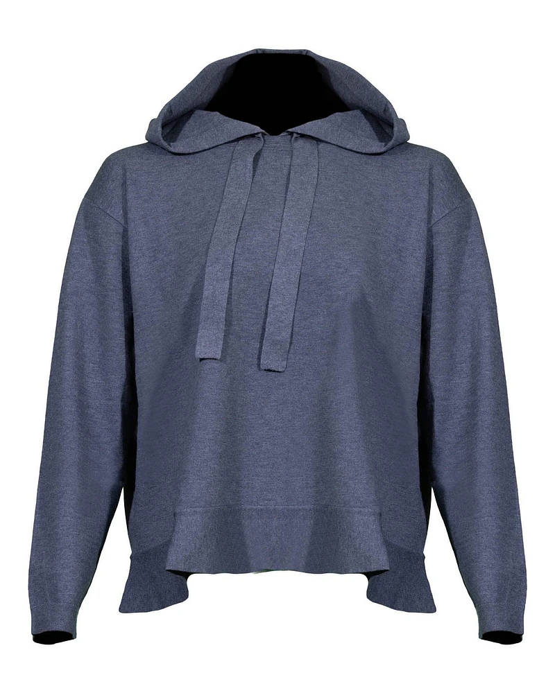 Frill Hem Hoodie