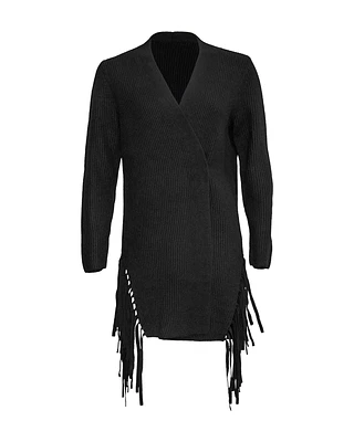 Fringe Detail Cardigan