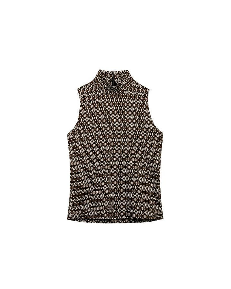 Geo Print Tank Top