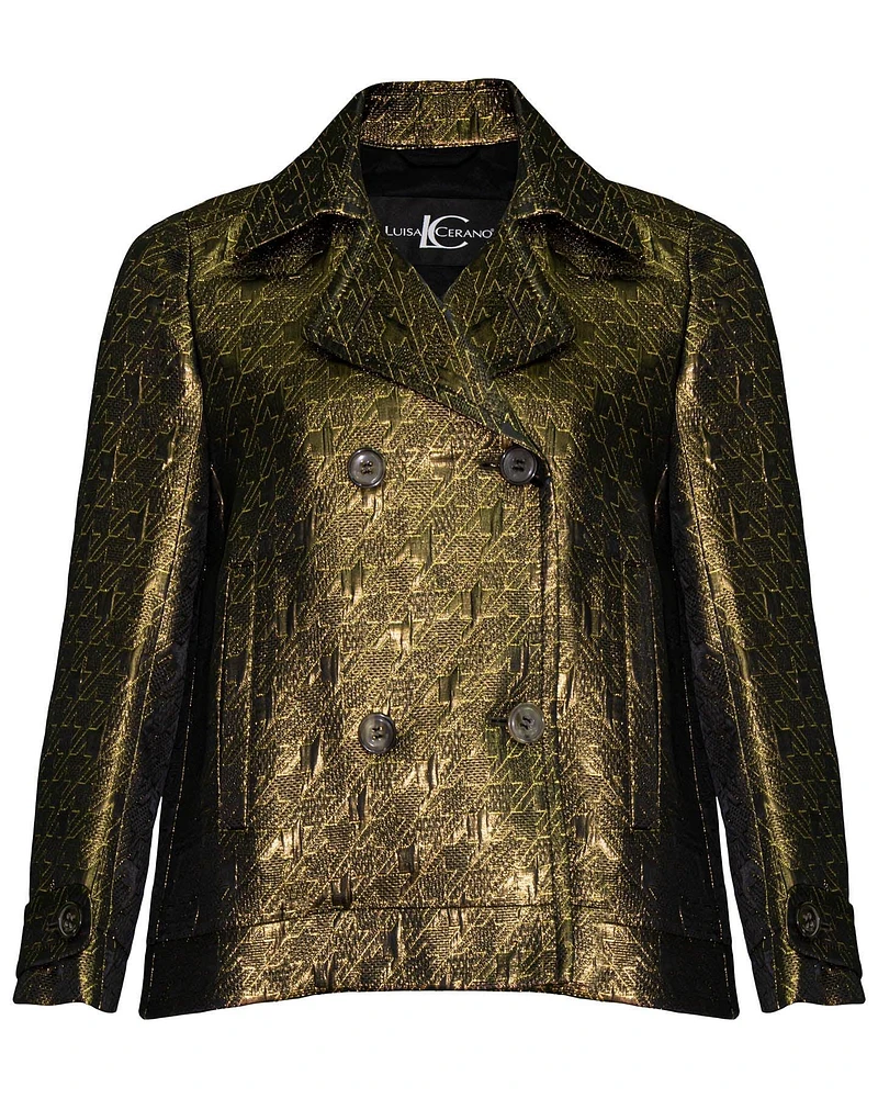 Glazed Jaquard Jacket