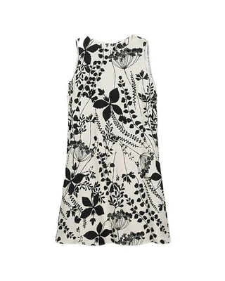 Herbarium Print Shift Dress