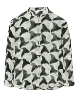 Luisa Cerano Houndstooth Blouse