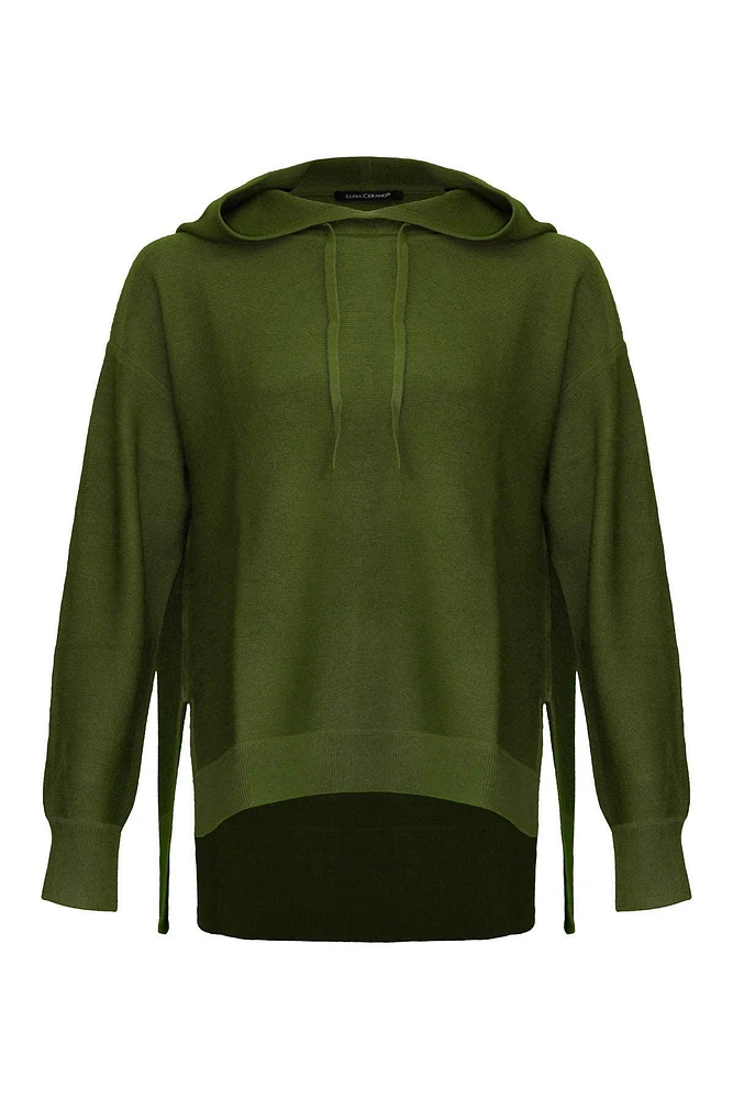 Knit Hoodie Tunic