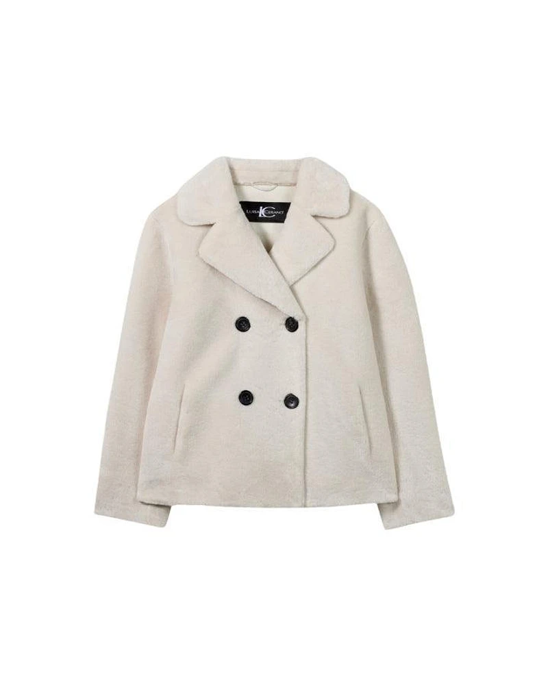 Lambskin Effect Coat