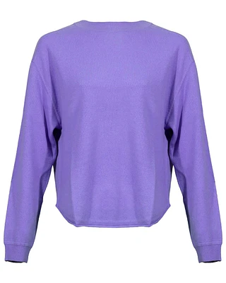 Lilac Wool Blend Pullover
