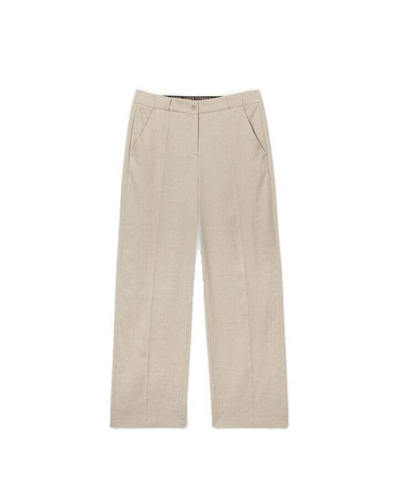 Luisa Cerano Linen Mix Wide Leg Pants