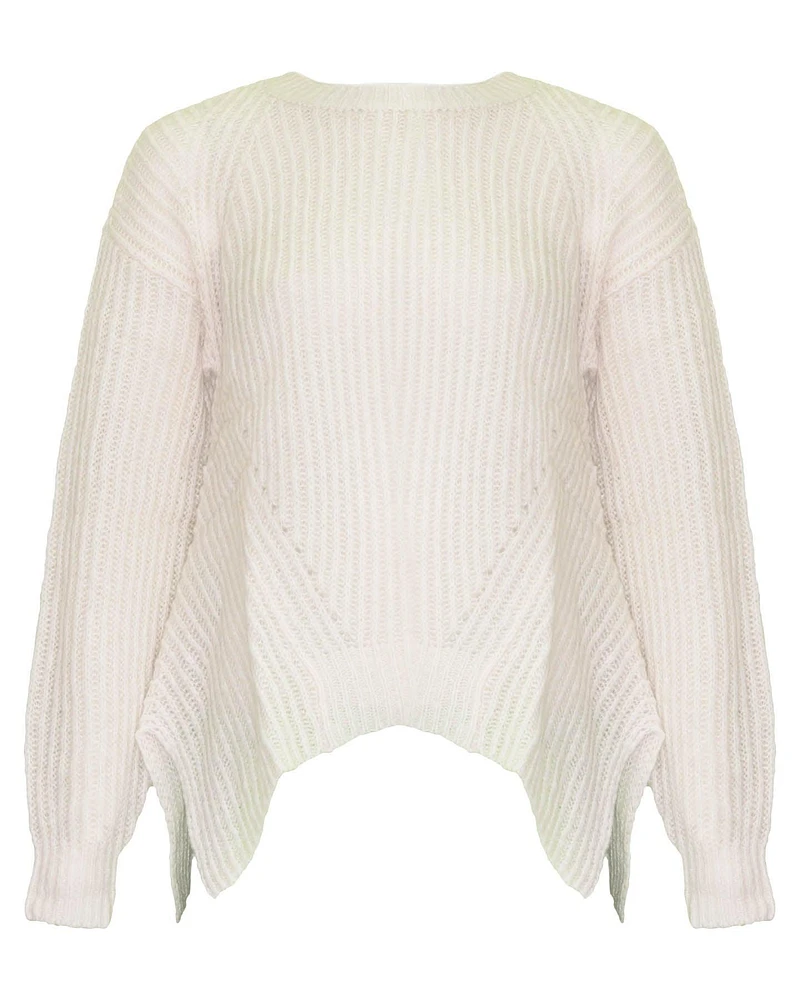 Loose Ribbed Pullover