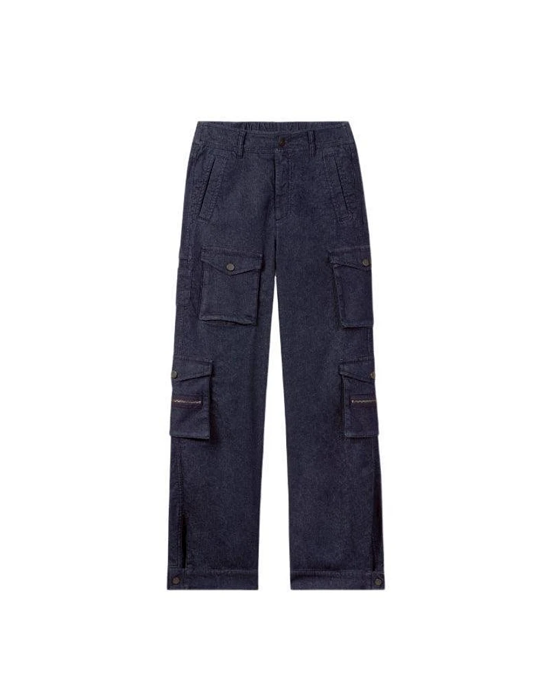 Luisa Cerano Denim Cargo Pants