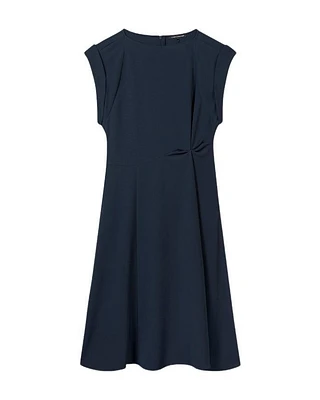 Luisa Cerano Fit and Flare Midi Dress