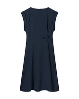 Luisa Cerano Fit and Flare Midi Dress