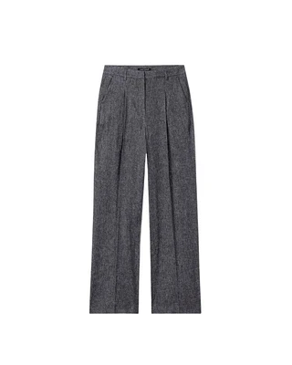 Luisa Cerano Linen Flowy Wide Leg Pant