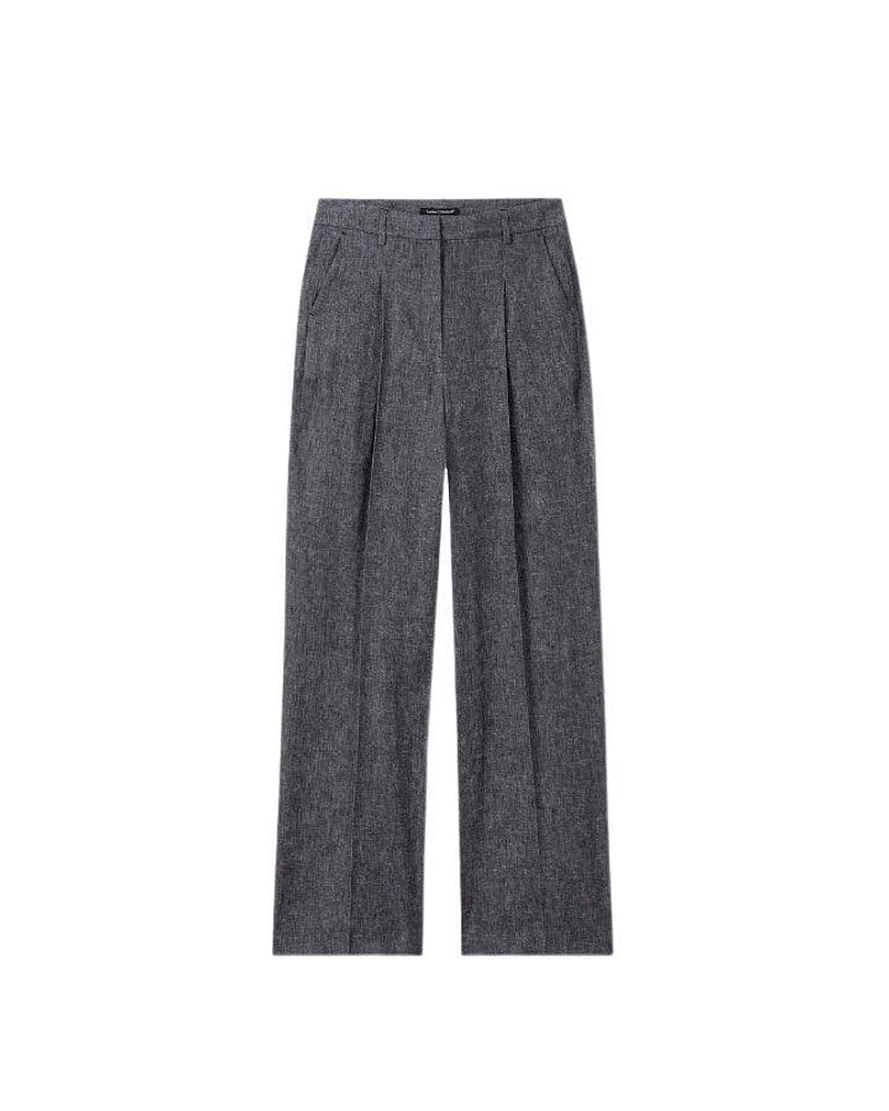 Luisa Cerano Linen Flowy Wide Leg Pant