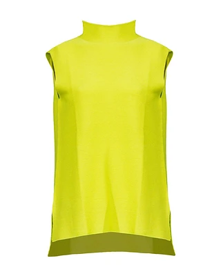 Luisa Cerano Mock Neck Tank Top
