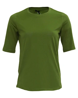 Olive Cotton T-Shirt
