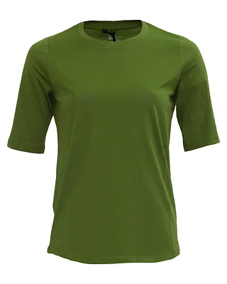 Olive Cotton T-Shirt