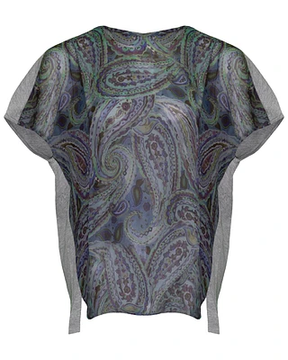 Paisley Print Blouse