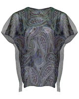 Paisley Print Blouse