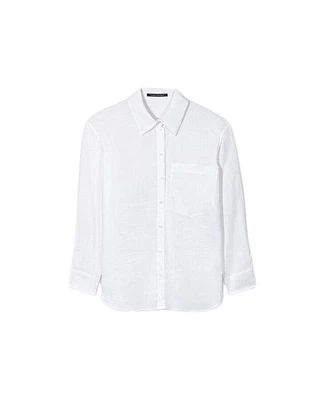 Luisa Cerano Ramie Boyfriend Blouse
