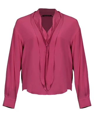 Ruffle Front Blouse