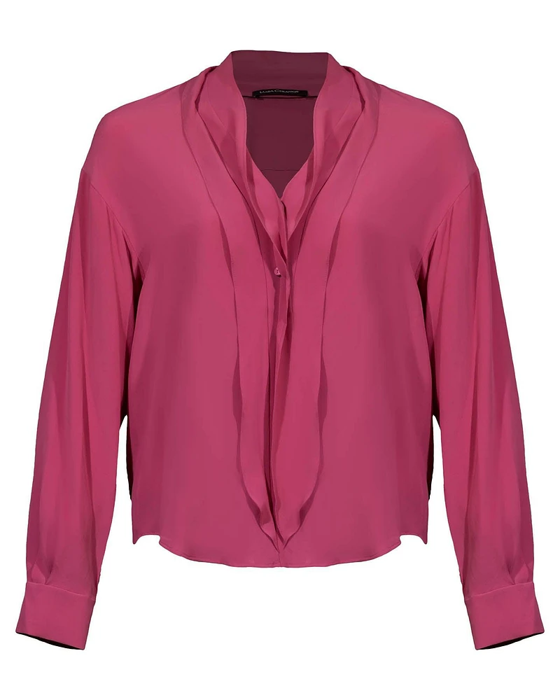 Ruffle Front Blouse