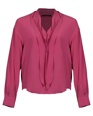Ruffle Front Blouse