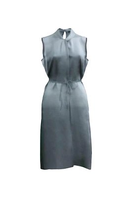 Satin Sleeveless Dress