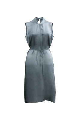 Satin Sleeveless Dress
