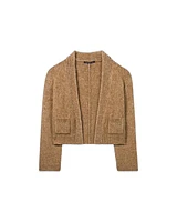 Short Open Cardigan
