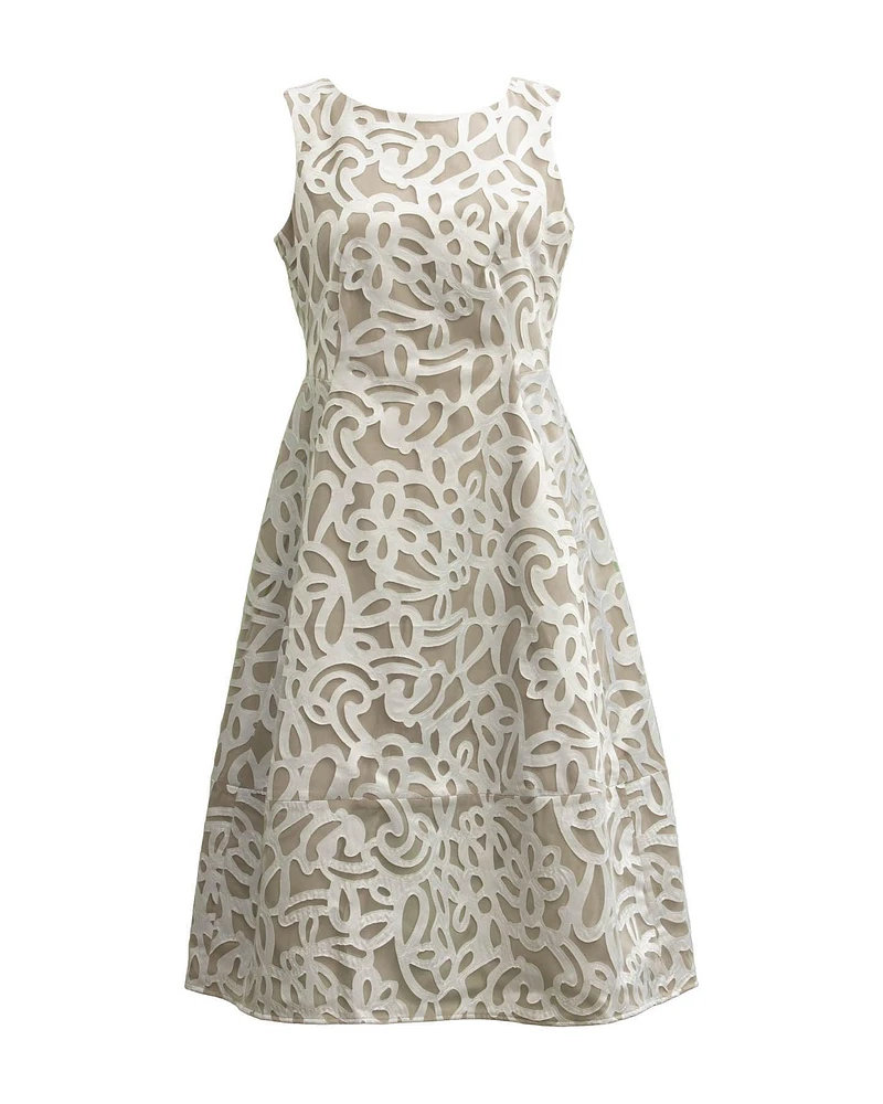 Sleeveless Mesh Dress