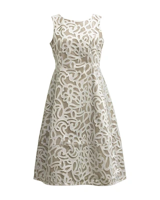 Sleeveless Mesh Dress