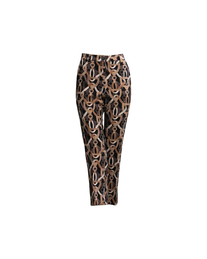 Statement Chain Print Pants
