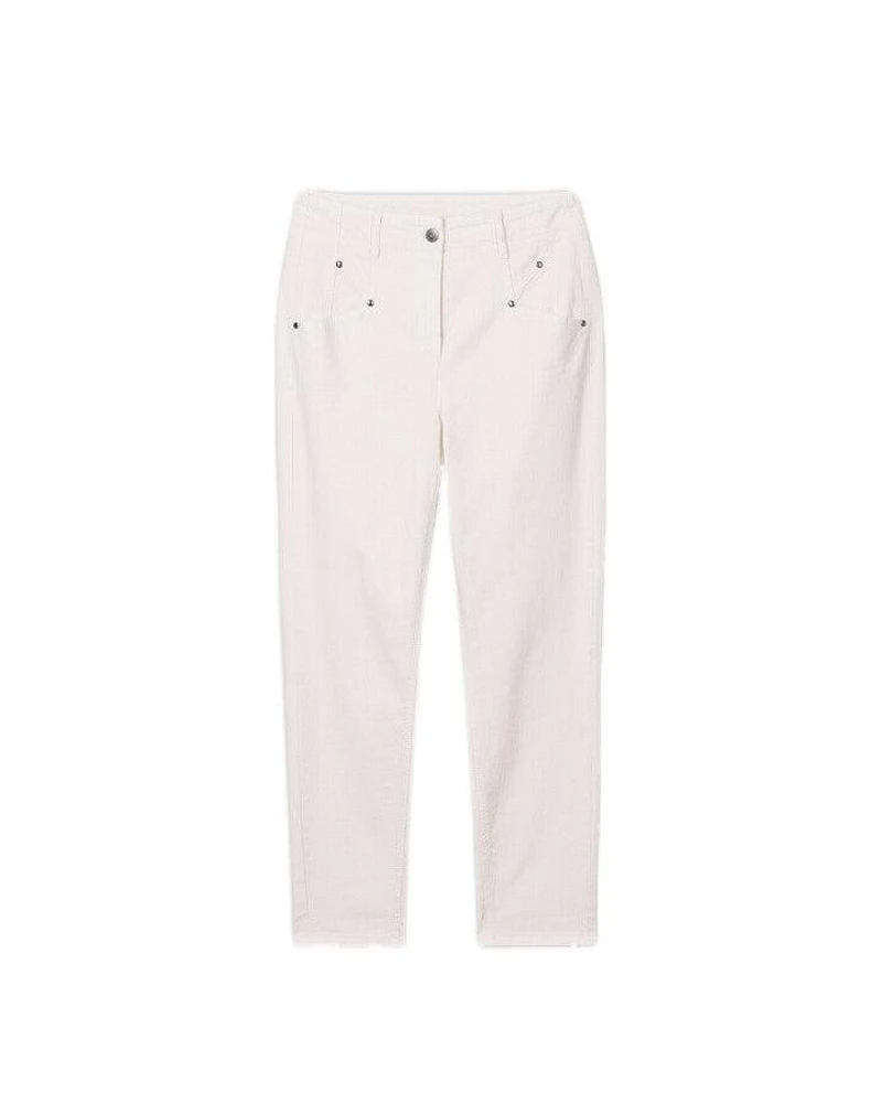 Straight Leg Denim Jeans