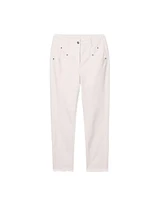 Straight Leg Denim Jeans