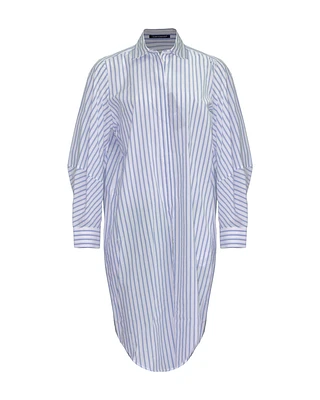 Striped Shirt Dress