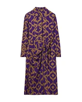 Tapestry Print Dress