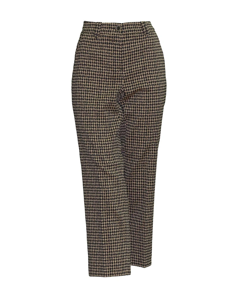 Tweed Cropped Pants