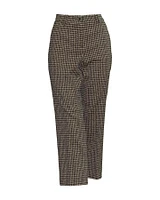 Tweed Cropped Pants