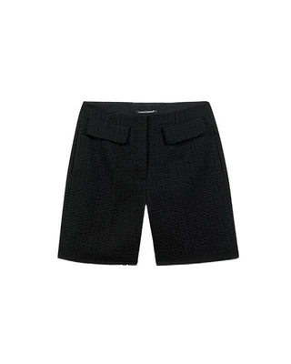 Luisa Cerano Tweed Effect Shorts